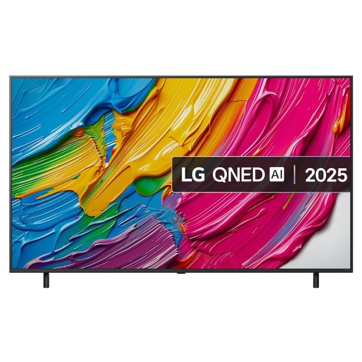 Televizor QNED 165 cm 65" 65QNED80A6A, Ultra HD 4K, Smart TV, WiFi, CI