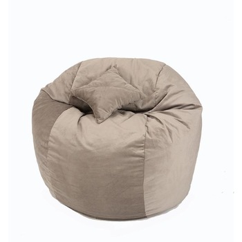 Set Fotoliu Pufrelax Matusalem + Perna decorativa - Old Oak (Gama Plush Honey) umplut cu fulgi de burete memory mix® Set Fotoliu Pufrelax Matusalem + Perna decorativa - Old Oak (Gama Plush Honey) umplut cu fulgi de burete memory mix®