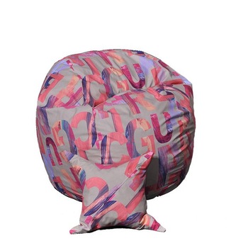 Set Fotoliu Puf pentru Copii (5-16 ani) Matusalem + Perna decorativa - Crimson (Gama Premium) umplut cu fulgi de burete memory mix® Set Fotoliu Puf pentru Copii (5-16 ani) Matusalem + Perna decorativa - Crimson (Gama Premium) umplut cu fulgi de burete memory mix®