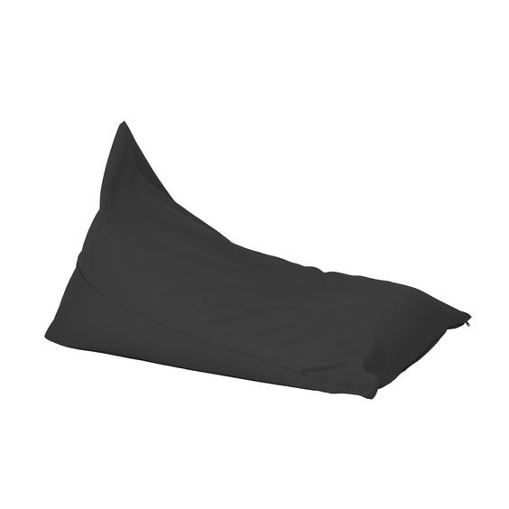 Fotoliu sac, Pufrelax Kudos - Teteron Black (pretabil si la exterior) umplut cu perle polistiren