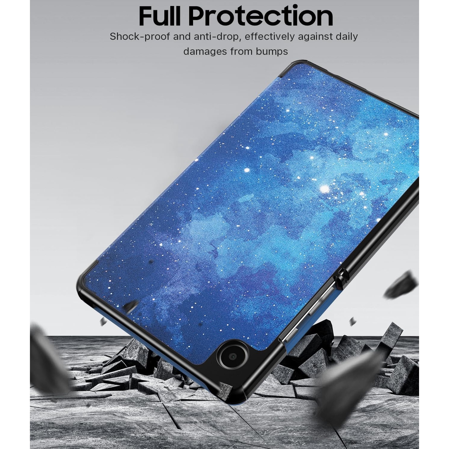 Husa Slim Sigloo, Smart Cover, Trifold, pentru Samsung Galaxy Tab S11 Utra, 2025(SM-930/SM-936)/ S12 Ultra(2026), 14.6", Star Light