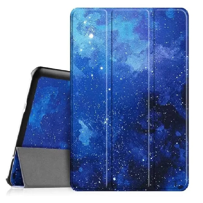 Husa Slim Sigloo, Smart Cover, Trifold, pentru Samsung Galaxy Tab S10 FE+ (SM-X620), 13.1", Star Light