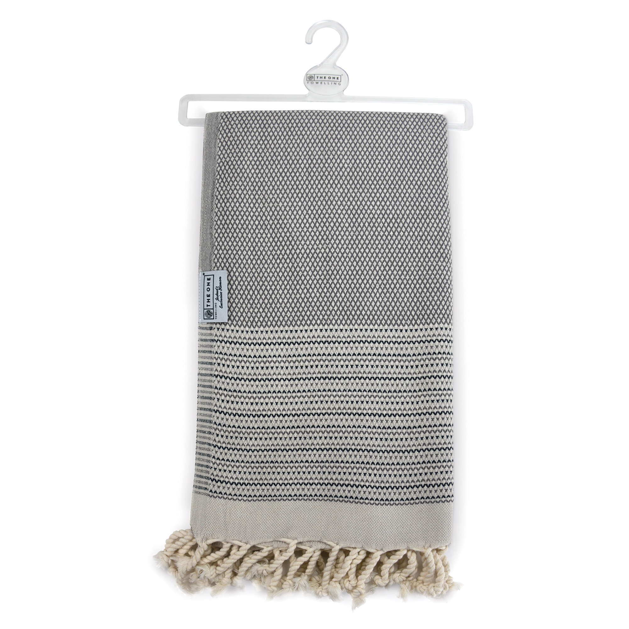 Prosop plaja/SPA Exclusivity Collection, 90x170 cm, Antracit, 100% bumbac Terry Selection