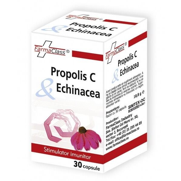 Propolis C Echinacea Farma Class 30cps