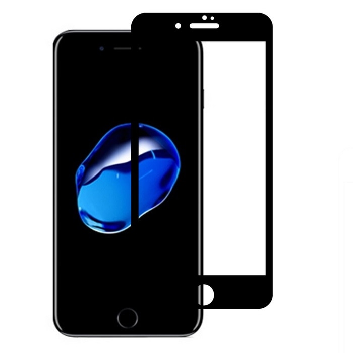 Folie sticla 3D securizata Apple iPhone 7 Plus, Negru