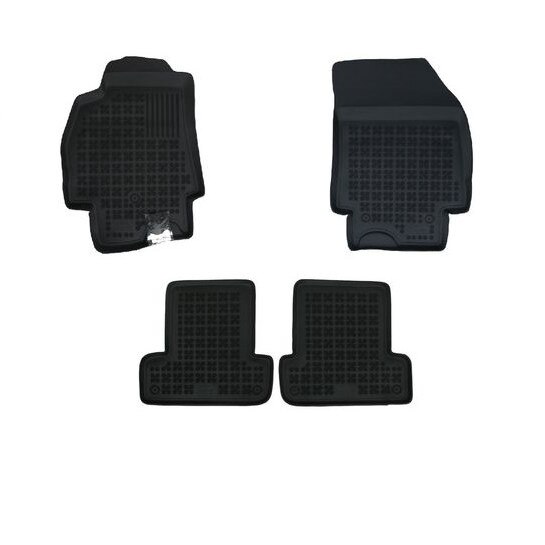 Set covoare cauciuc natural stil tavita MAGSTAR RENAULT MEGANE III 2008-2016, fara miros calitate premium, suprafata antiderapanta si antialergenice