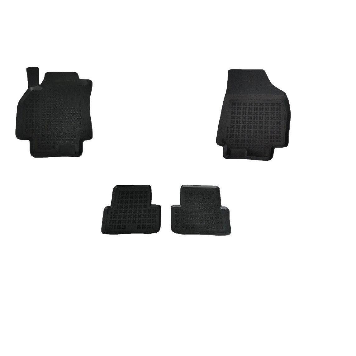 Set covoare cauciuc natural stil tavita MAGSTAR RENAULT FLUENCE 2010-2016, fara miros calitate premium, suprafata antiderapanta si antialergenice
