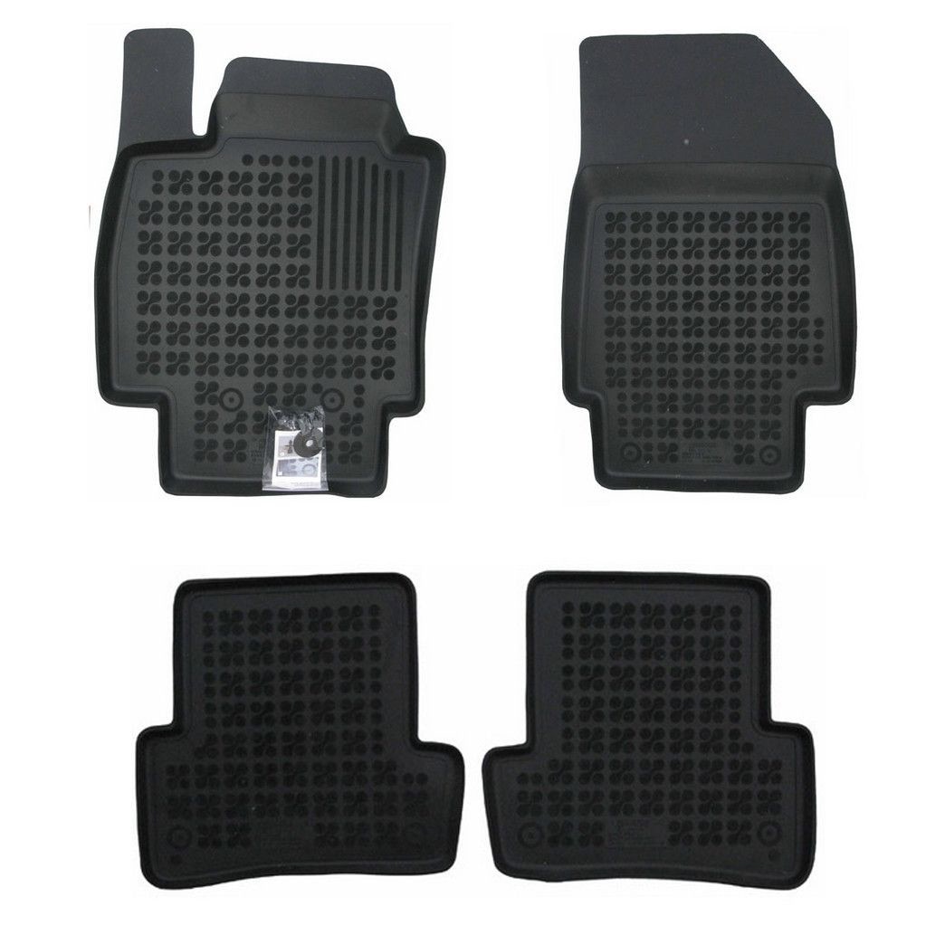 Set covoare cauciuc natural stil tavita MAGSTAR RENAULT CAPTUR 2013-, fara miros calitate premium, suprafata antiderapanta si antialergenice