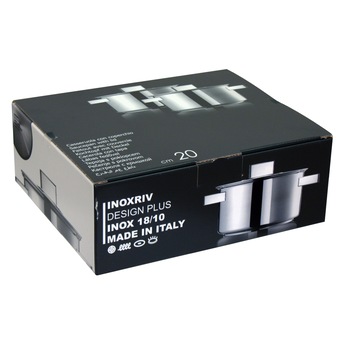 Cratita cu capac Designplus, Inoxriv 20 cm. Cratita cu capac Designplus, Inoxriv 20 cm.