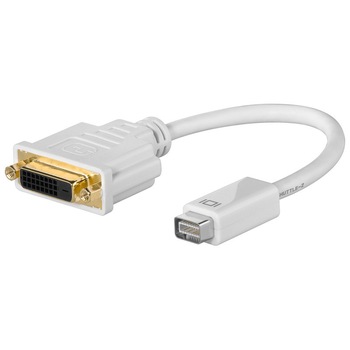 Adaptor mini-DVI la DVI-D, Goobay Adaptor mini-DVI la DVI-D, Goobay