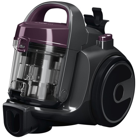 Aspirator fara sac Bosch 3A BGC05AAA1, 700W, 1.5 l, Filtru igienic PureAir, Easy Clean, Negru/Mov