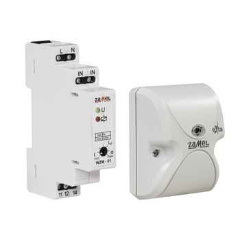 Senzor crepuscular Zamel WZM-01 / SOS-01, 230 V, Alb Senzor crepuscular Zamel WZM-01 / SOS-01, 230 V, Alb