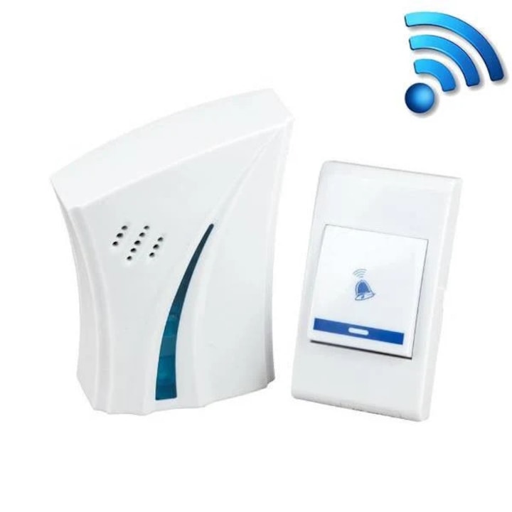 Simple Receptor Sonerie CuDeToate fara Fir cu Receptor Wireless CuDeToate, Raza 100 ...