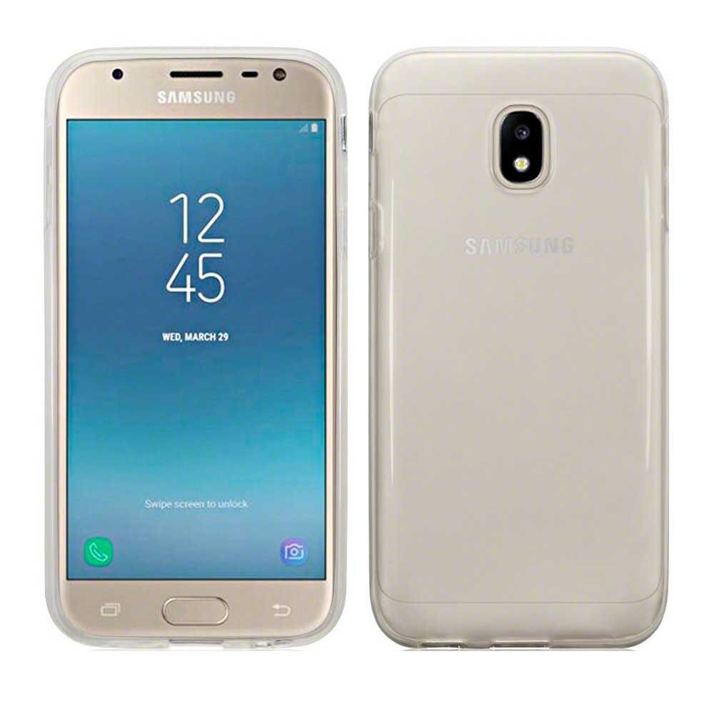 Set Husa silicon (Gel TPU)+ Folie sticla securizata Samsung Galaxy J3 2017 Transparente