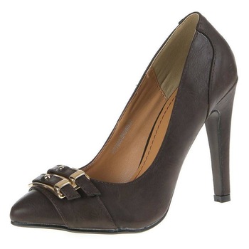 Pantofi cu toc inalt Culoare Maro Marimea 40 Pantofi cu toc inalt Culoare Maro Marimea 40
