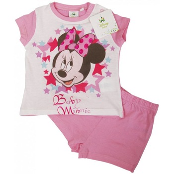 Pijama copii Minnie Mouse Alb/Roz Pijama copii Minnie Mouse Alb/Roz