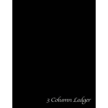 3 Column Ledger - Notable Notebooks (Author) 3 Column Ledger - Notable Notebooks (Author)