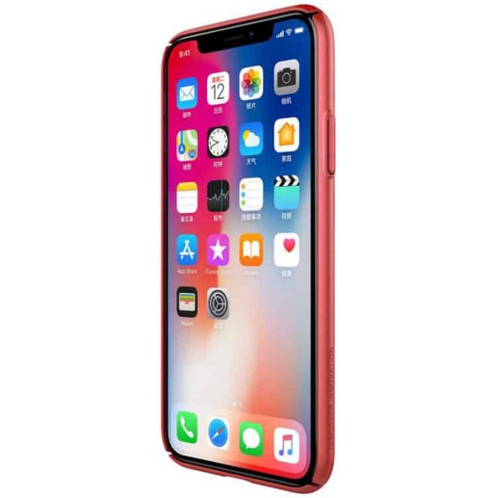 Husa iPhone X XS Slim Mata Rosie