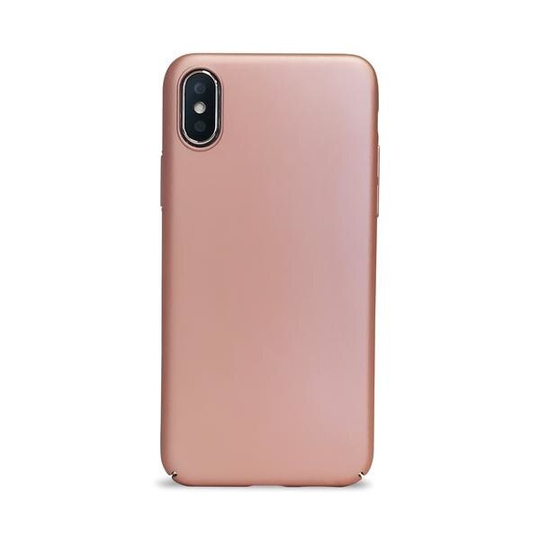 Husa iPhone X XS Slim Mata Rose Gold