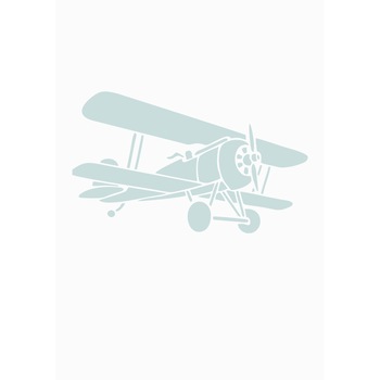Sticker decorativ de perete avion 78x130 cm Sticker decorativ de perete avion 78x130 cm
