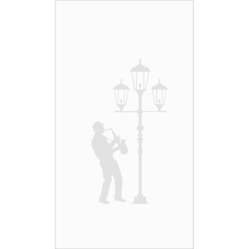 Sticker decorativ de perete Saxo 68x130 cm Sticker decorativ de perete Saxo 68x130 cm