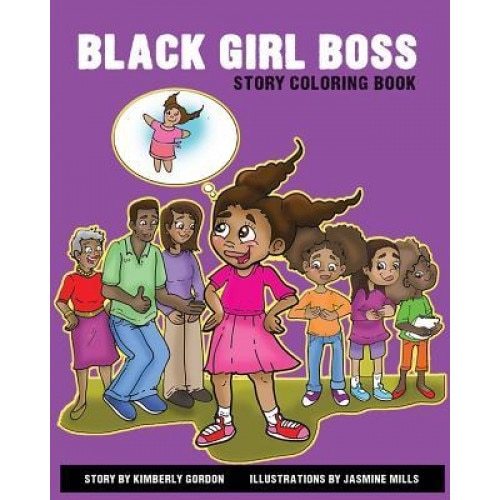 Black Girl Boss Story Coloring Book, Kimberly Gordon (Author)