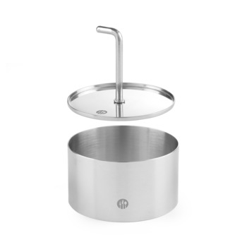 Presa decorare diam. 8 cm, inox, (capac )pentru forma inel cod Hendi 512142 Presa decorare diam. 8 cm, inox, (capac )pentru forma inel cod Hendi 512142