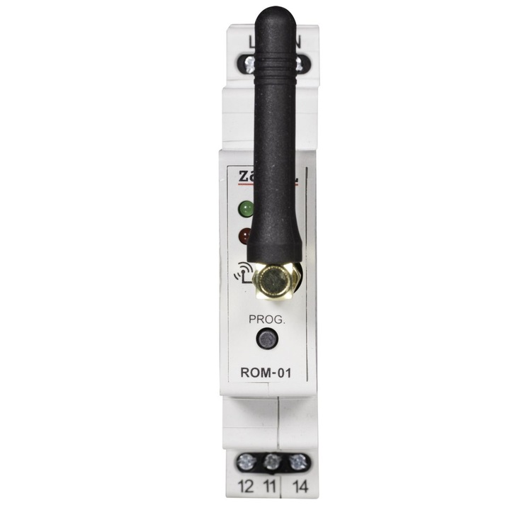 Receptor radio ZAMEL ROM-01 cu 1 canal, Alb