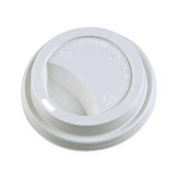 Capac alb D70mm, pahare carton 200ml, 7oz Capac alb D70mm, pahare carton 200ml, 7oz