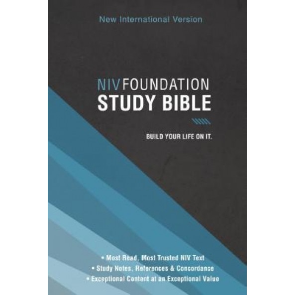 Foundation Study Bible-NIV, Zondervan Bibles (Manufactured by)