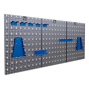 Panou suport organizator scule, 1200 x 580 x 15 mm, gri antracit Panou suport organizator scule, 1200 x 580 x 15 mm, gri antracit