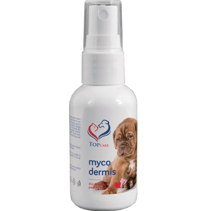 Spray Myco Dermis TopCare pentru protejarea pielii animalelor, 50 ml