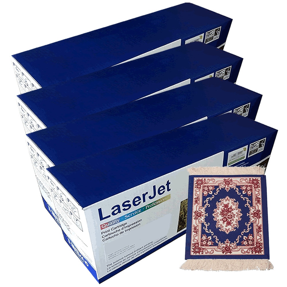 Set 4 tonere LASERJET compatibile HP CF410A/411A/412A/413A,+ MOUSEPAD COVORAS ORIENTAL GRATUIT