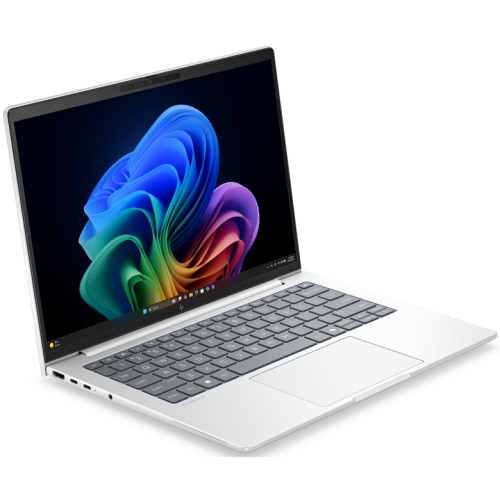 Laptop HP EliteBook 8 G2i 14 Procesor Intel® Core™ Ultra 7 355 12M Cache, up to 4.7 GHz 14" WUXGA, 32GB DDR5, 1TB SSD, Intel Graphics, Windows 11 Pro, Argintiu + Wolf Pro Security Edition