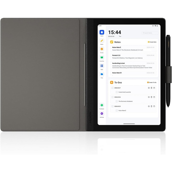 Notebook Digital Huion Note E X50, 8.4", Android 15, 6GB RAM, 128GB, Stilou PW510, Ecran Anti-Glare, Bluetooth