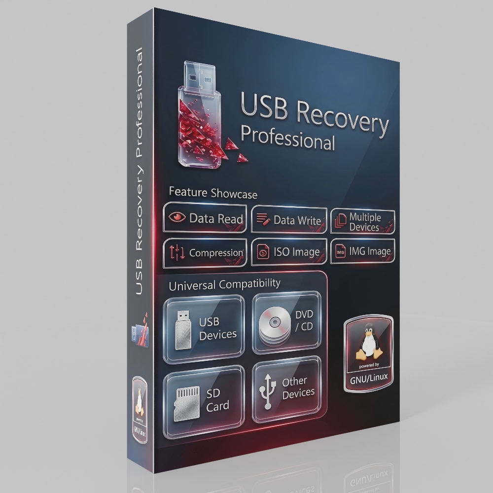 Linux Software Images Licenta Electronica USB Recovery Pro, Data Recovery Tool, 5 Year, Linux ...