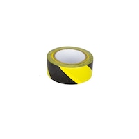 Banda adeziva pentru delimitare avertizare galben ,negru 48 mm*33 m