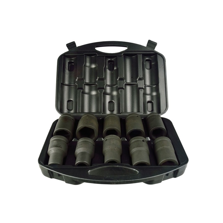 Set 10 chei de impact 1" 17-41mm, Geko G10075