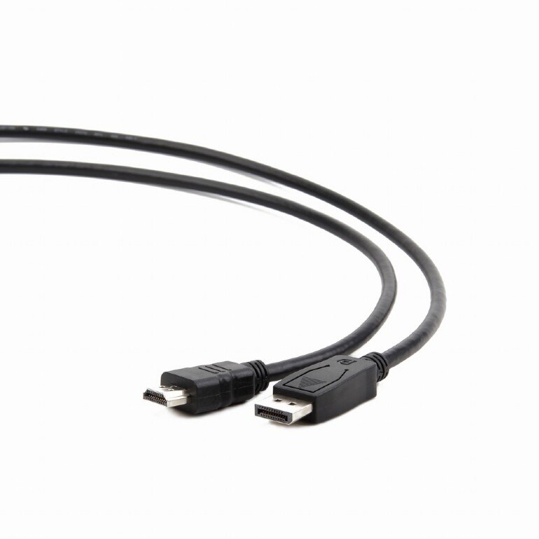 Cablu video Gembird DisplayPort Male - HDMI Male, unidirectional, 1m, culoare neagra