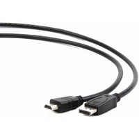 Cablu video Gembird DisplayPort Male - HDMI Male, 1m, negru