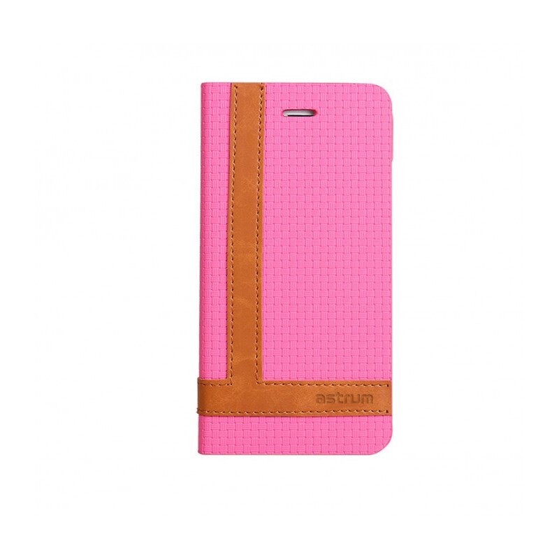 Husa Flip Carte Stand Astrum FC TEE RO Apple iPhone 6/6s Pink