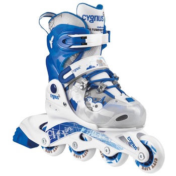 Role pentru copii Cygnus Race Boy II, alb, marime 30-33 Role pentru copii Cygnus Race Boy II, alb, marime 30-33