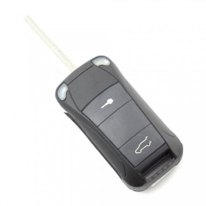 Carcasa cheie Porsche Cayenne tip briceag, 2 butoane