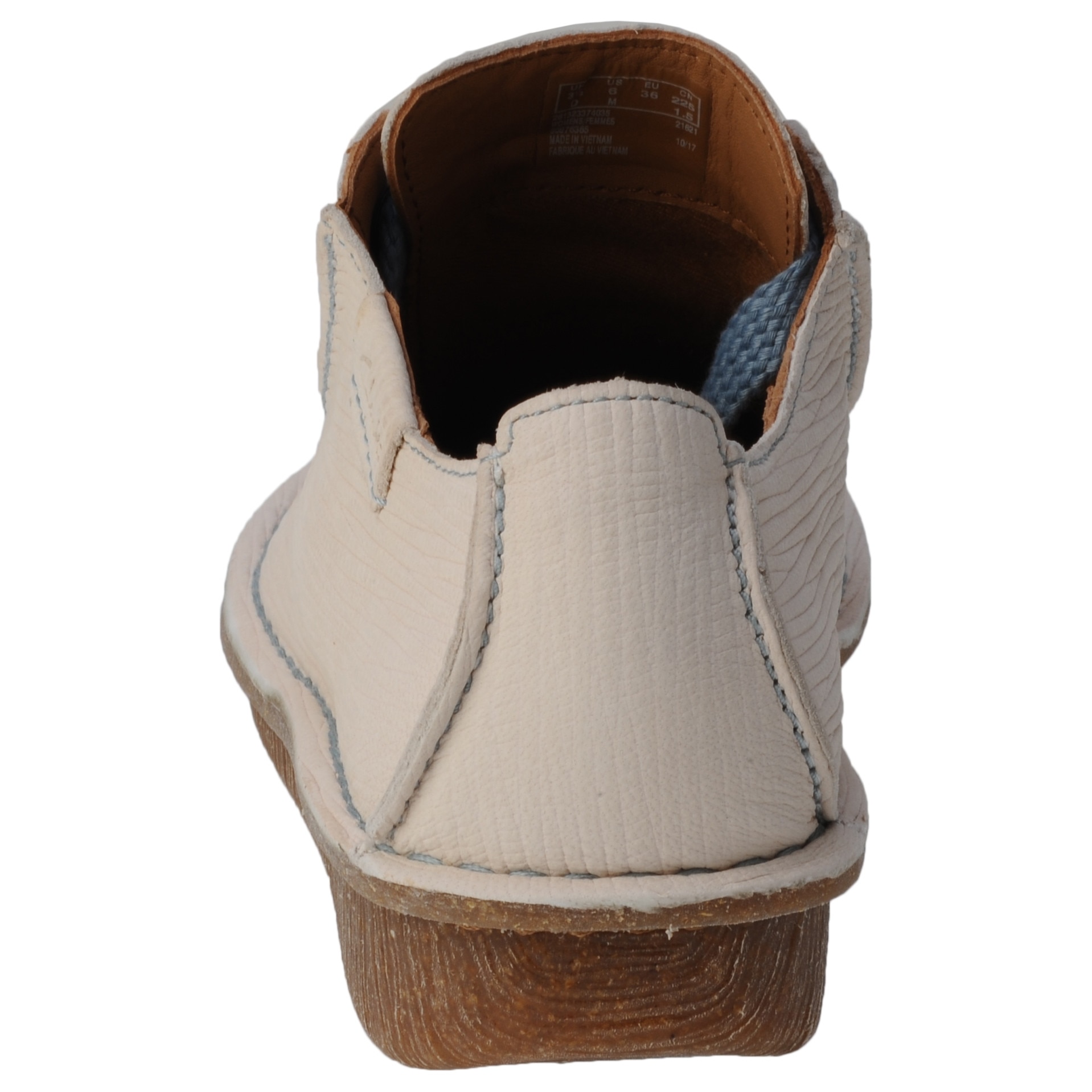 Pantofi casual dama Clarks Funny Dream alb, CL261323374, 38