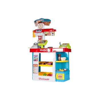 Supermarket joaca copii My Little Bussines 89cm inaltime , cu sunete , casa de marcat, scanner de produse , multitudine de accesorii Supermarket joaca copii My Little Bussines 89cm inaltime , cu sunete , casa de marcat, scanner de produse , multitudine de accesorii