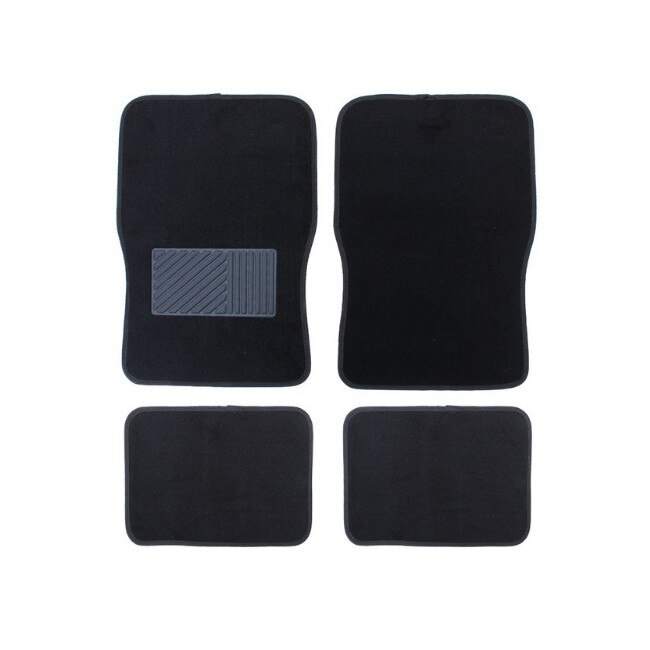 Set covorase auto negre universale din mocheta
