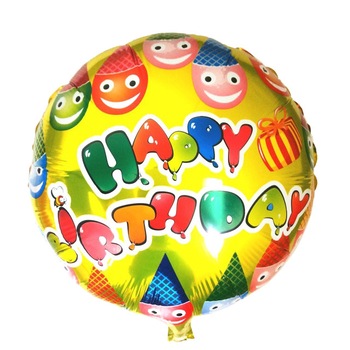 Balon folie, forma rotund, culoare multicolor, inaltime 45 cm, 1buc Balon folie, forma rotund, culoare multicolor, inaltime 45 cm, 1buc