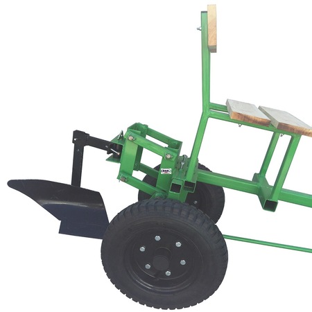 Carucior Motocultor Remorca Bsr 5 Pentru Atasare Plug Rarita
