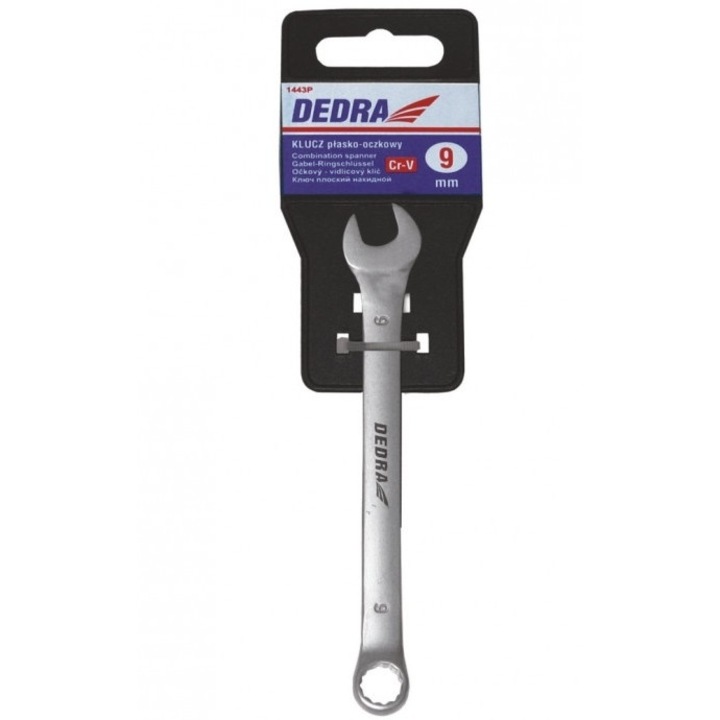 Cheie fixa combinata 6mm , CrV , Dedra