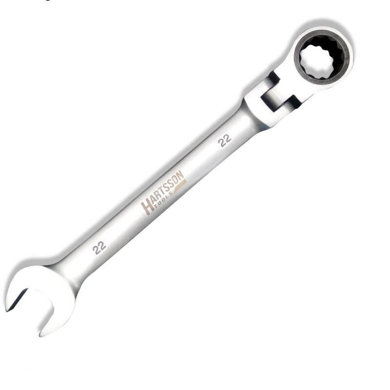 Cheie fixa combinata cu clichet, 13 mm , garantie 25 ani, Hartsson Tools